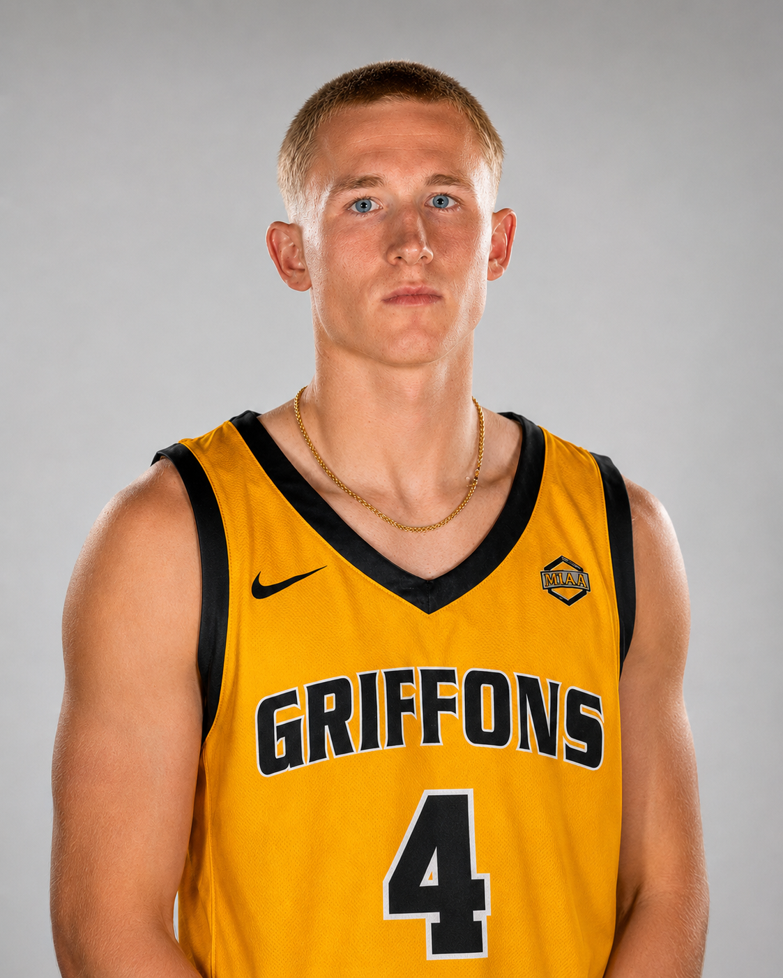 Trey McKowen headshot in Missouri Western jersey